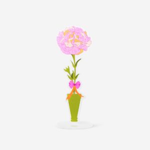 Flower shaped memo holder - Image 2