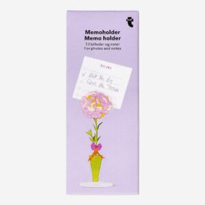 Flower shaped memo holder - Image 1