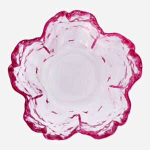 Flower shaped pink tealight holder - Image 3