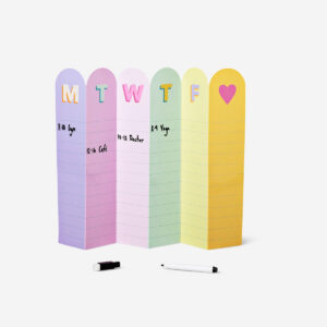 Foldable weekly planner with marker - Image 2