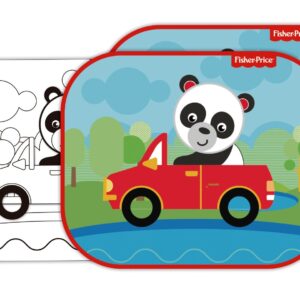 Fisher-Price car window sun protectors - Panda - Image 1