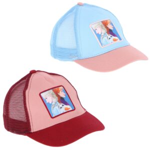 Frozen Baseball Caps - Blue/Pink
