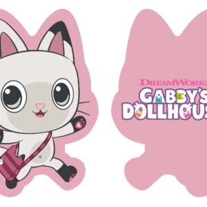 Gabby's Dollhouse Cushion Shaped Velour - Pandy Paws - Image 3