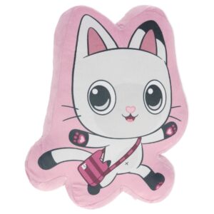 Gabby's Dollhouse Cushion Shaped Velour - Pandy Paws - Image 1