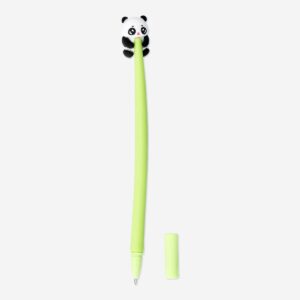 Gel ink pen with panda topper - Image 1