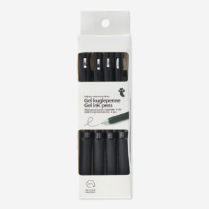 Gel ink pens. 4 pcs