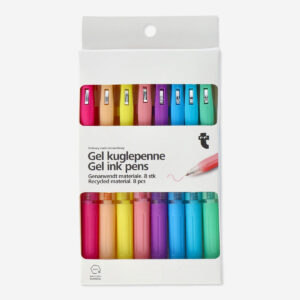 Gel ink pens. 8 pcs - Image 1