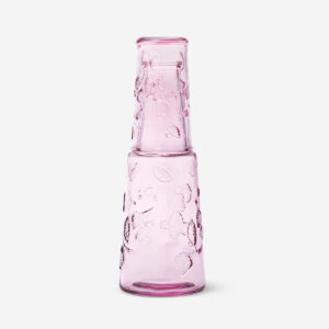 Glass bottle with drinking glass - 770 ml - Image 2