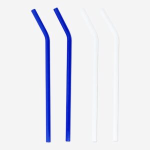 Glass straws - 4 pcs - Image 2