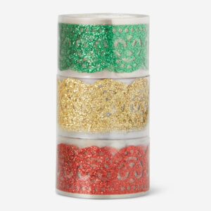 Glitter lace tape set