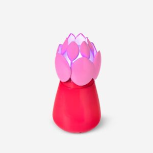 Glowing red flower lamp that moves - Image 3