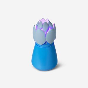 Glowing blue flower lamp that moves - Image 3