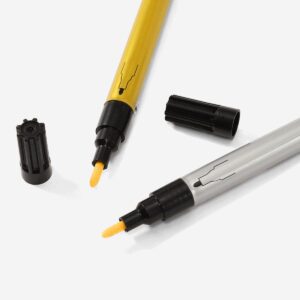 Metallic felt tip pens - 2 pcs - Image 2