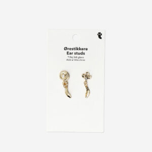 Golden ear studs - Image 1