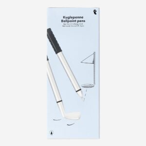 Golf club shaped ballpoint pens - 3 pcs - Image 1