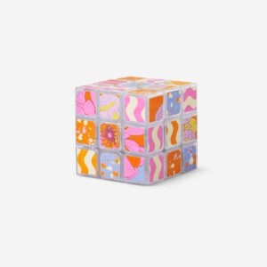 IQ cube - Abstract print