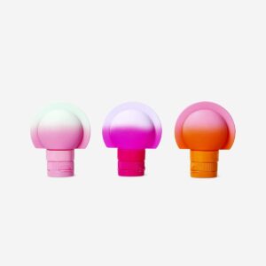 Gradient travel bottles - 3 pcs - Image 2