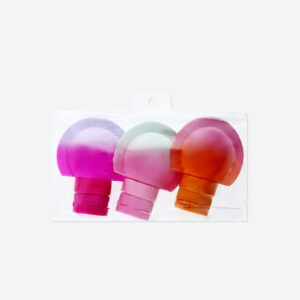 Gradient travel bottles - 3 pcs