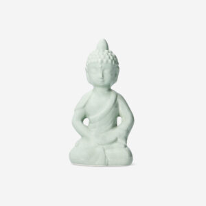 Green ceramic Buddha - Image 1