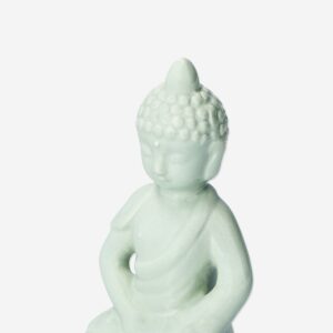 Green ceramic Buddha - Image 3