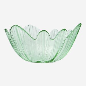 Green flower bowl - 11 cm - Image 2