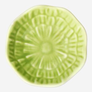 Green flower bowl - Small - Image 2