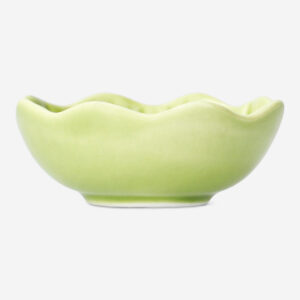 Green flower bowl - Small - Image 3