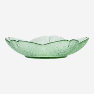 Green flower plate - 17 cm - Image 2