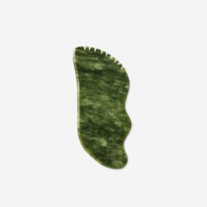 Green gua sha tool for massage - Image 2