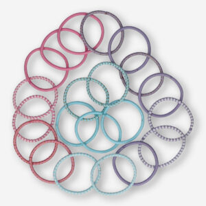 Hair Elastics - 20 pcs - Image 1