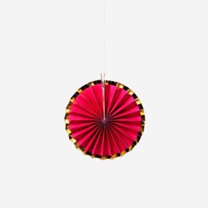 Hanging paper rosettes - 3 pcs - Image 2