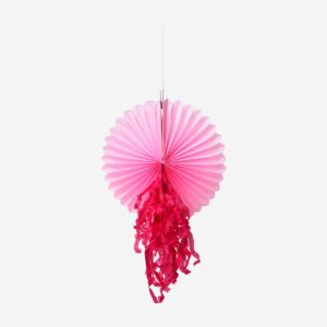 Hanging paper rosettes - 3 pcs - Image 1