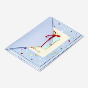 Happy birthday text card with envelope - Image 2