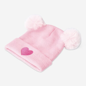 Hat with pom poms - One size - Image 2