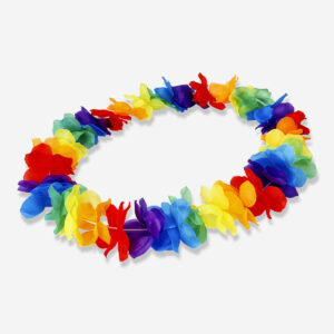 Colourful flower necklace - For adults - Image 2