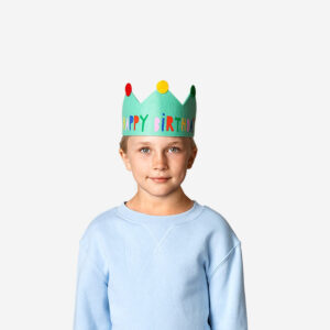 Felt birthday crown - Image 1