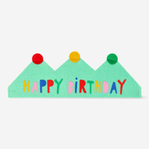 Felt birthday crown - Image 2