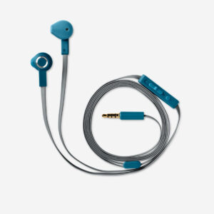 Grey Earphones with Jack and Microphone - Image 2