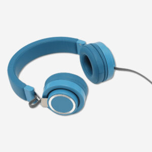 Blue Headphones with Jack and Microphone - Image 2