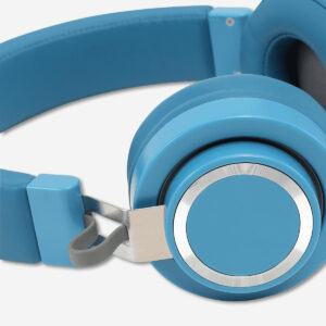 Blue Headphones with Jack and Microphone - Image 3