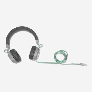 Grey Headphones with Jack and Microphone - Image 1