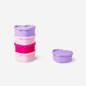 Heart shaped snack boxes - 5 pcs