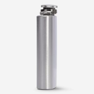 Silver hip flask - Image 2