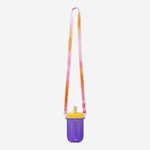 Ice cream drinking bottle with carrying strap - 330 ml