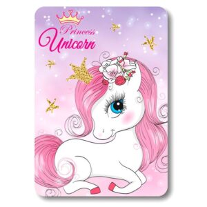 Unicorn Fleece blanket - Image 1