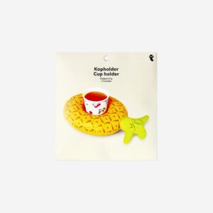 Inflatable pineapple cup holder - Image 1