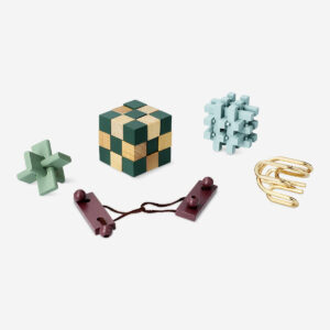 IQ puzzle set - 5 pcs - Image 2