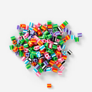Striped ironing beads - 2000 pcs - Image 1