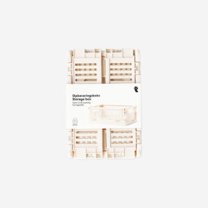 Ivory collapsible storage box - Small - Image 2