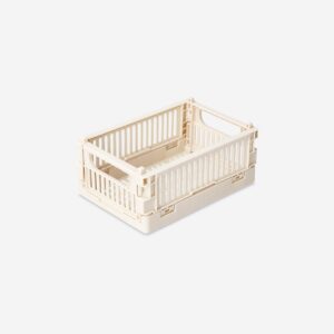 Ivory collapsible storage box - Small - Image 1